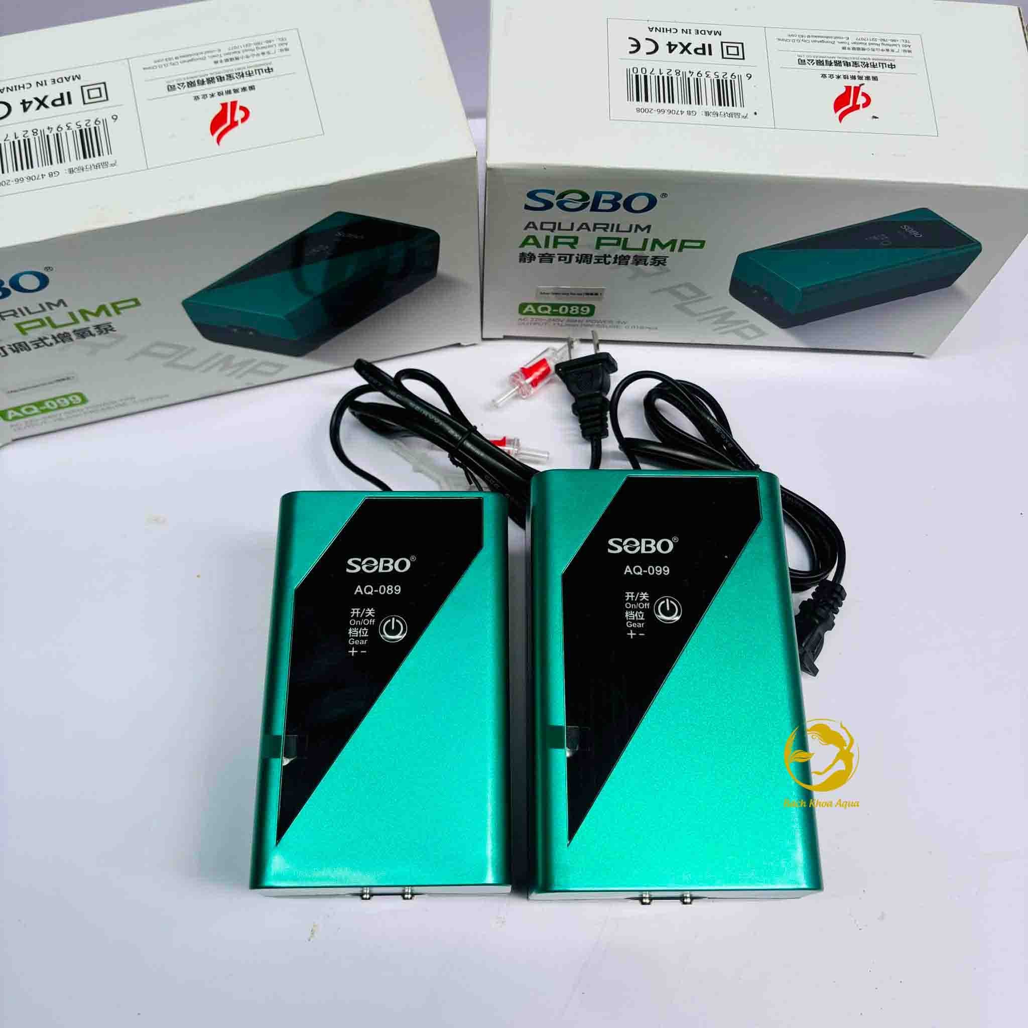 Máy sủi Sobo 2 vòi AQ-089 / AQ-099  (2 vòi)